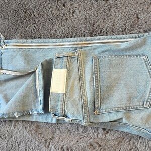 Pistola Fun Side Funtional Zipper Blue  Denim jeans size 29